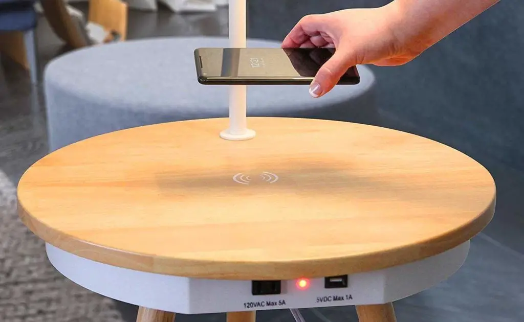 End Table With Charger