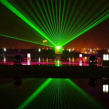 Laser light projector